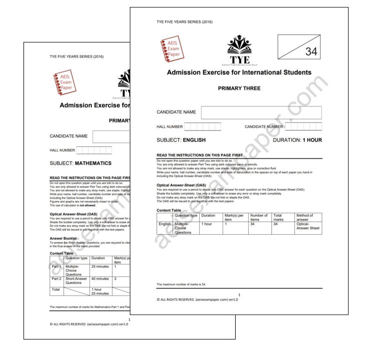 AEIS Exam Paper P3 (2016 - 2021) - Image 6