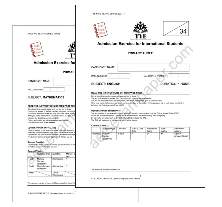 AEIS Exam Paper P3 (2016 - 2021) - Image 5