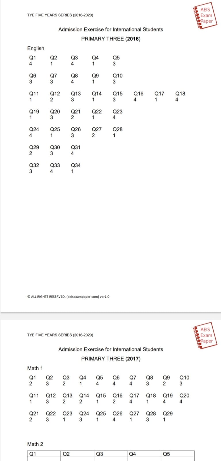 AEIS Exam Paper P3 (2016 - 2021) - Image 8